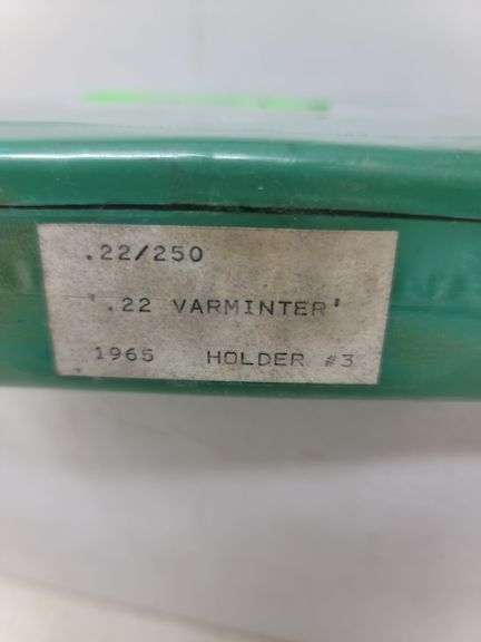 Vintage set (1965) RCBS 22-250 2 die set