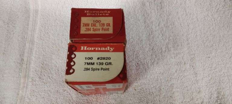 84 pcs 7mm Caliber 139gr bullets