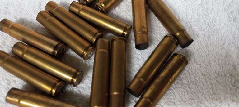 15 pcs 35 Rem brass