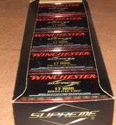 250 Rounds Winchester Supreme 17 HMR