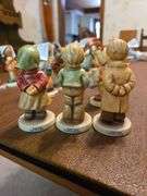 3 Goebel Figurines-Clear As  Bell-Steadfast Soprano-Too Shy To Sing