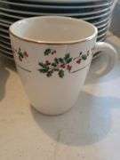 Approx. 33 Pieces of Gibson Dishware, Plates, Cream Dish, Sugar Dish, Mugs, and Salt & Pepper Shakers