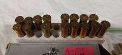 7 rnds 45-70 (4 JSP & 3 lead) plus 18 empty brass
