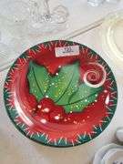 2 Christmas Plates