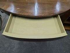 Oval Table W/ Drawer- Approx 38" x 24" x 29" Tall (Has Some Marks)