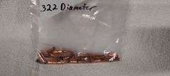 Bag of 322 Dia bullets