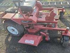 Ferris ProCut Z Zero Turn Lawn Mower , Approx. 52in Deck Runs & Drives New Battery Disconnected, 1299 Hours, Seat Rotted