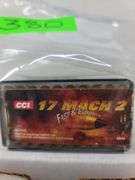 50 round box CCI .17 Mach 2