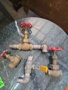 Box Of Assorted Shut Off Valves-   Various Sizes
