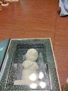 6 Snow Babies Figures Some w/Boxes, 3 Ceramic Figurines