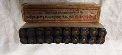 20 rnds Peter's 8mm (in 2 pc box-bad looking ammo)