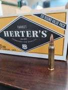 150 rnd box Herters 223 55gr FMJ