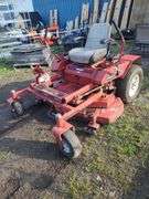 Ferris ProCut Z Zero Turn Lawn Mower , Approx. 52in Deck Runs & Drives New Battery Disconnected, 1299 Hours, Seat Rotted