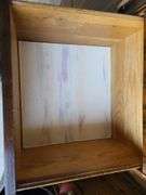 Wooden MCM 3 Drawer Dresser & 5 Drawer Cedar-Lined Wardrobe (Damaged)