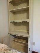 Wooden Bookshelf with Cabinet Bottom approx 30"x74"x13"