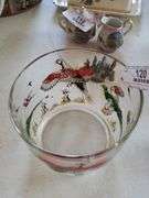 Hand Painted Pheasant Bowl