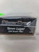 50 round box CCI Blazer 9mm