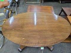 Oval Table W/ Drawer- Approx 38" x 24" x 29" Tall (Has Some Marks)