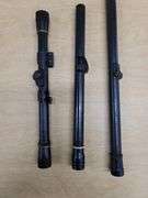 3 Vintage scopes (1-Weaver, 1-Marlin & 1-JC Higgins)