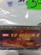 2-50 round box CCI .17 Mach 2