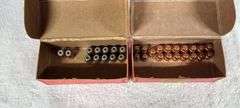 31 45 caliber HP and FMJ bullets