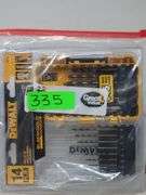 New set of 14" DeWalt Black & Gold drill bits