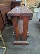 Wooden 2 Shelf Stand- Approx 37" x 14" x 30" Tall