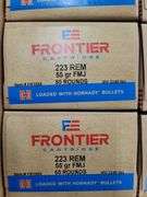 500 rnd case Hornady Frontier 223  55gr