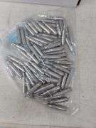 71 pcs assorted 6mm nickel casings