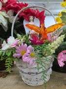 Baskets W/ Flowers, Wall Decorations, Wreath, Picture