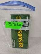 Scarce and Collectible 500 round brick Remington 22 LR HP Subsonic