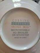 Fitz & Floyd Serving Dish, Easter Dish, Plastic Dish, Cunningham & Picket Decorative Plate, & Corningware Vintage Rose Bowl