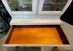 Vintage Hoosier One-Piece Hutch, Approx. 68x16x31