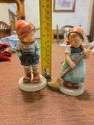 2 Goebel Figurines-March Winds-Little Sweeper