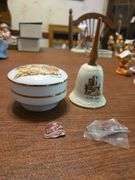 Goebel Bell - 2 Goebel Pins Goebel Trinket Box