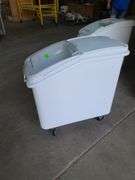 Rubbermaid® Mobile Ingredient Bin - Approx. 29 x 18 x 29