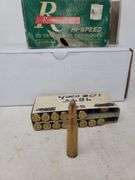15 live rnds & 2 empty 350 Rem reloads