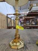 2 Brass Night Stand Lamps