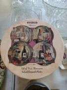 Sakura Classico Stoneware-Set of 8 Mugs & Set of 4 Salad/Dessert Plates