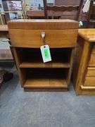 Vintage Night Stand Approx 18" x 14" x 25" Tall (Marks On Top)