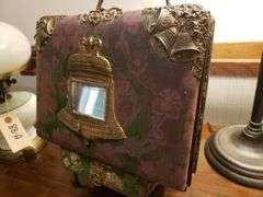 Vintage Liberty Bell Photo Album & Stand