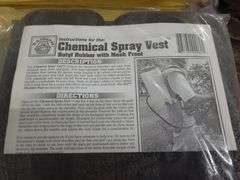 3 W.E. Chapps Chemical Spray Vests
