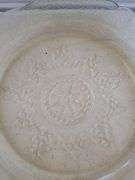 Vintage Federal Glass Patrician Spoke Plate