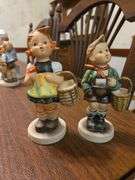 2 Goebel Figurines-Sister-Village Boy