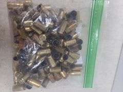 95 pcs assorted 40 caliber brass