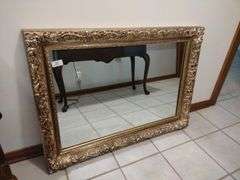 Framed (Plastic) Wall Mirror Approx 42"x31"