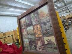 Baskets W/ Flowers, Wall Decorations, Wreath, Picture