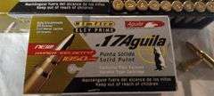 3-50 rnd box Aguila .17 20gr