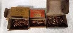 Partial boxes 270 caliber bullets