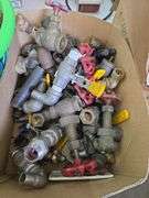 Box Of Assorted Shut Off Valves-   Various Sizes